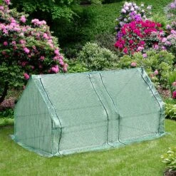 Outsunny 5.9’ L X 3.0’ W X 3.0’ H Portable Mini Greenhouse - 2 Large Zipper Doors Garden Planter -Outsunny HZc73317e67b1a17d