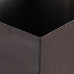 Outsunny 28" Tall Garden Plastic Flower Pot, Set Of 3, Large Outdoor & Indoor, Brown -Outsunny I9w3d617f2768c628