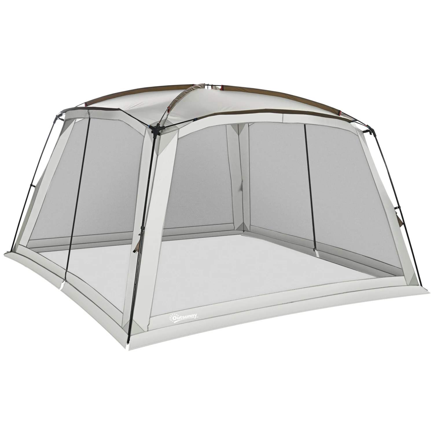 Outsunny 12' X 12' Screen House Room, UV50+ Screen Tent With 2 Doors And Carry Bag, Easy Setup, For Patios Outdoor Camping Activities 1 Outsunny 12' X 12' Screen House Room, UV50+ Screen Tent With 2 Doors And Carry Bag, Easy Setup, For Patios Outdoor Camping Activities