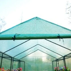 Outsunny Portable Greenhouse Walk In Green House Outdoor Year Around Plant Gardening 8'L X 6'W X 7'H -Outsunny JeFc0617e6c0e96ad