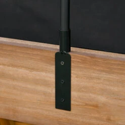 Outsunny Wood Raised Garden Bed With Sunshade Canopy, Planting Box, Outdoor Vegetable Flower Container, Orange And Black -Outsunny Jh607817ed3327d95