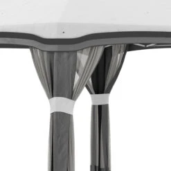 Outsunny 10' X 10' Pop Up Canopy Tent With Netting, Instant Tents For Parties, Height Adjustable, With Wheeled Carry Bag And 4 Sand Bags For Outdoor, Garden, Patio, Gray 16 Outsunny 10' X 10' Pop Up Canopy Tent With Netting, Instant Tents For Parties, Height Adjustable, With Wheeled Carry Bag And 4 Sand Bags For Outdoor, Garden, Patio, Gray -Outsunny JkMd4d185be1a2f38