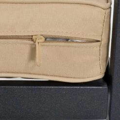 Outsunny 6PC Patio Furniture Set L-Shape Corner Sectional Sofa Set W/ Coffee Table Beige -Outsunny KQU31417e68fb45f7