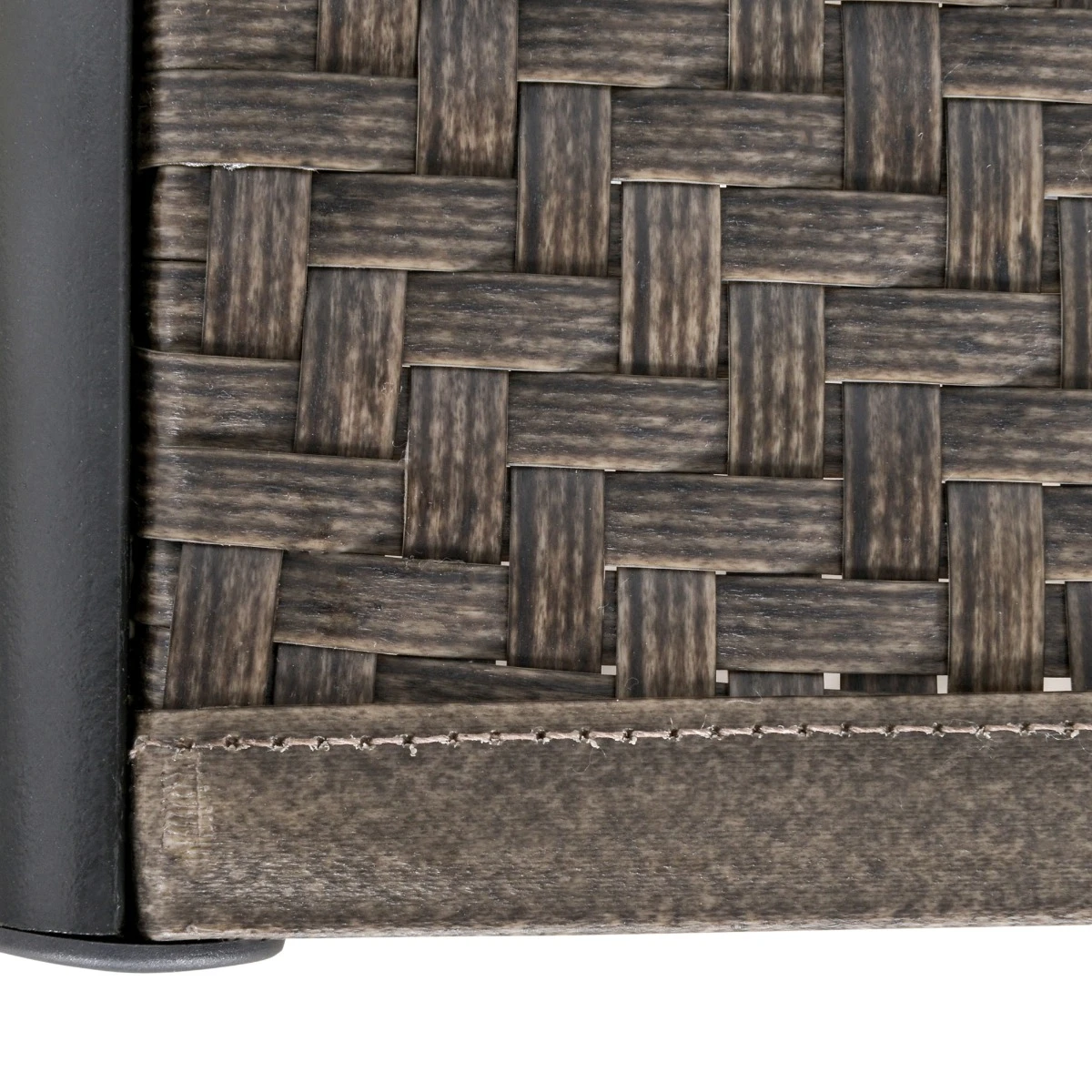 Outsunny 2-Piece PE Rattan Wicker Patio Recliner Set With Folding Design, Quality Steel Frame & All-Weather Build, Grey 12 Outsunny 2-Piece PE Rattan Wicker Patio Recliner Set With Folding Design, Quality Steel Frame & All-Weather Build, Grey - Image 12