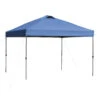 Outsunny 10' X 10' Pop Up Canopy Tent, Instant Sun Shelter With 3-Level Adjustable Height, Top Vents And Wheeled Carry Bag For Outdoor, Garden, Patio, Blue