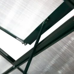 Outsunny Walk-In Garden Greenhouse Aluminum Polycarbonate With Roof Vent For Plants Herbs Vegetables 6' X 4' X 7' Green -Outsunny NDS4d417e6c4580dc