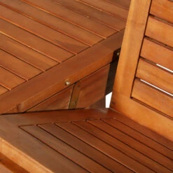 Outsunny Poplar Wood Slat Rectangular Extendable Outdoor Dining Table -Outsunny NKj7d717e6731738a