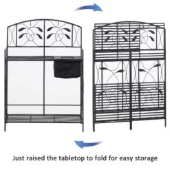 Outsunny Gardening Workbench W/ Large Spacious Worktop & Integrated Soil Bag Outside Garden Plant Work Table -Outsunny NVK53d17e6cc5b2a3