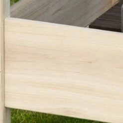 Outsunny Raised Garden Bed, 2-Tier Wood Planter Stand Plant Grow Box, 34"x34"x28" -Outsunny NsV36817e690d8939