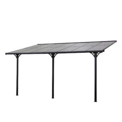 Outsunny 14.5' X 10' Outdoor Pergola Patio Gazebo Awning For Patio With Adjustable Posts & Height, UV-Fighting Panels, & Aluminum Frame -Outsunny Oopdaa17fb4abdc08
