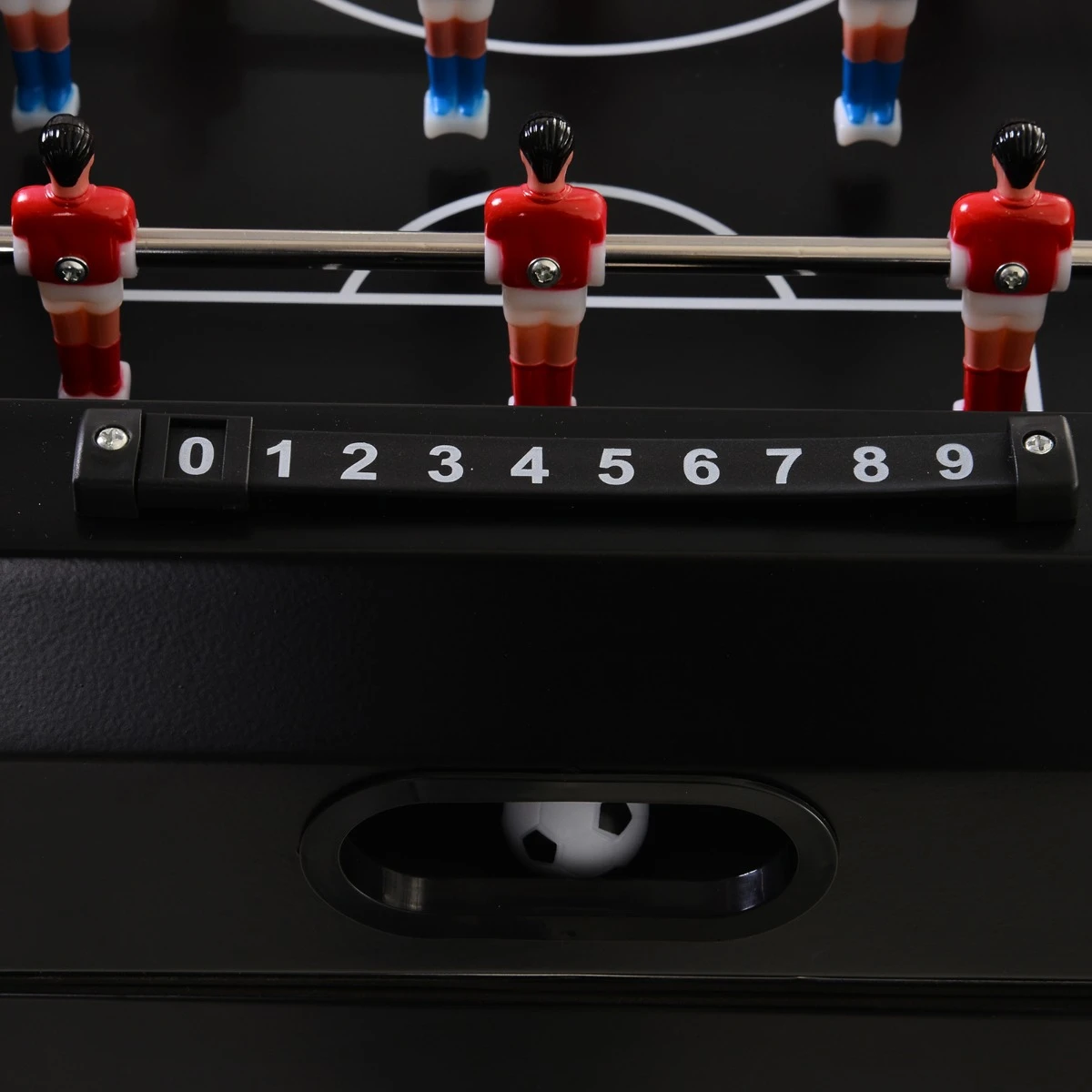 Outsunny 68QT Patio Cooler Ice Chest With Foosball Table Top, Portable Poolside Party Bar Cold Drink Rolling Cart On Wheels With Tray Shelf 19 Outsunny 68QT Patio Cooler Ice Chest With Foosball Table Top, Portable Poolside Party Bar Cold Drink Rolling Cart On Wheels With Tray Shelf - Image 19