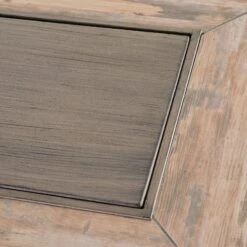 Outsunny 42" Propane Fire Pit Table, 50,000 BTU Wicker-effect Auto-Ignition Gas Fireplace Fire Pits With Ceramic Tabletop, Steel Base, Lid, Lava Rocks And Cover, CSA Certification, Grey -Outsunny QOk13717e67c3f23b