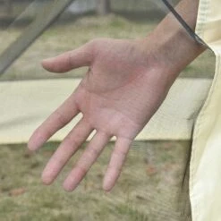 Outsunny Pop Up Camping Canopy Gazebo Screen Shelter Tent With Single Person Easy Set-Up, Ventilating Mesh, Portable Carry Bag For Outdoor Camping Party Event, 7x7FT, Beige 17 Outsunny Pop Up Camping Canopy Gazebo Screen Shelter Tent With Single Person Easy Set-Up, Ventilating Mesh, Portable Carry Bag For Outdoor Camping Party Event, 7x7FT, Beige -Outsunny QpCcd817e68442391