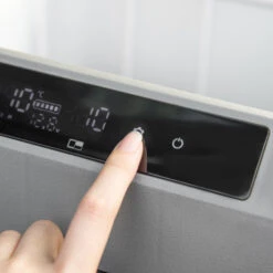 Outsunny 12V Car Fridge, 2 Zone 37 Quart Portable Compressor Electric Cooler With Wheels, Pull-up Handle, Cutting Board For Outdoor, Driving, Travel -Outsunny Rtb3d617f2768f8b9