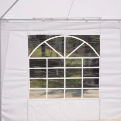 Outsunny 29' X 21' Canopy Party Event Tent With 2 Pull-Back Doors, Column-Less Event Space, & 8 Cathedral Windows 23 Outsunny 29' X 21' Canopy Party Event Tent With 2 Pull-Back Doors, Column-Less Event Space, & 8 Cathedral Windows -Outsunny S5W34c17e677ab0aa