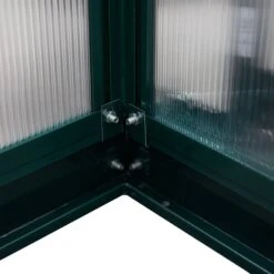 Outsunny Walk-In Garden Greenhouse Aluminum Polycarbonate With Roof Vent For Plants Herbs Vegetables 6' X 4' X 7' Green -Outsunny SOvb6617e6c4580dc