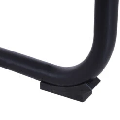 Outsunny Mesh Sling Mesh Fabric Bow Dining Chair Set Of 2 - Grey -Outsunny TBL8a817e678d0c52