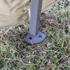 Outsunny 11' X 11' Pop Up Gazebo, Foldable Canopy Tent With Solar LED Light, Remote Control, Zippered Mesh Sidewalls, Easy Height Adjustable And Carrying Bag For Backyard Garden Patio, Beige -Outsunny TbOfc917f72b83f25