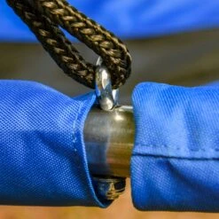 Outsunny Kids Tree Swing With Adjustable Ropes And Metal Frame, Blue & Black -Outsunny TiGff317e6831cd90