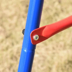 Outsunny Baby Swing Set For Backyard Indoor/Outdoor, Solid Metal Frame With Baby Seat Harness For Kid Age 6-36 Months -Outsunny UXL03517e6856754b