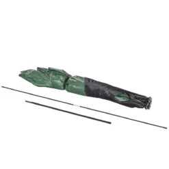 Outsunny Pop Up Camping Canopy Gazebo Screen Shelter Tent With Single Person Easy Set-Up, Ventilating Mesh, Portable Carry Bag For Outdoor Camping Party Event, 7x7FT, Green -Outsunny UiUea517e6b7c163f