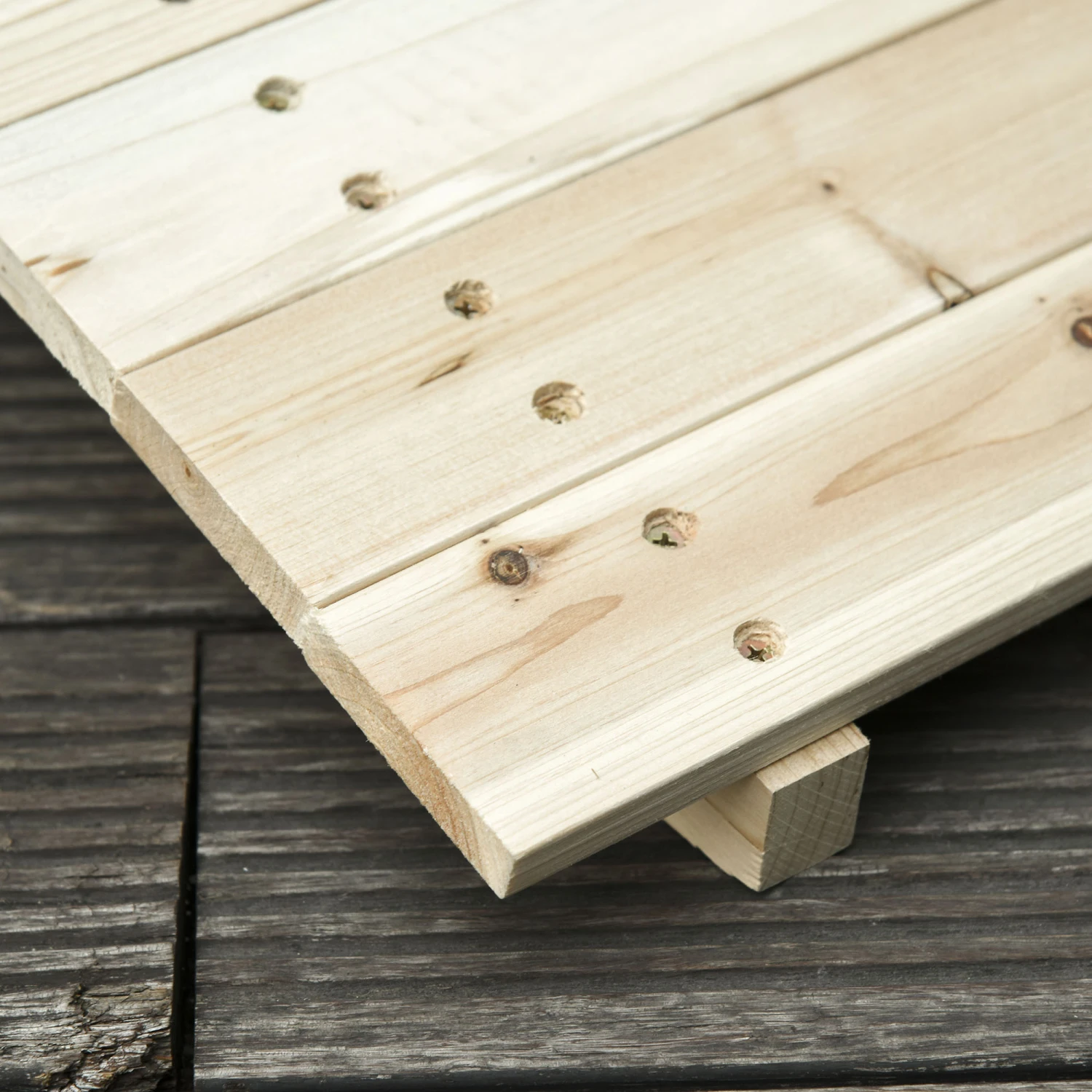 Outsunny 7.5' Wooden Arch Garden Bridge, Safety Rails For Backyard Ponds, Creeks, Streams, Natural 8 Outsunny 7.5' Wooden Arch Garden Bridge, Safety Rails For Backyard Ponds, Creeks, Streams, Natural - Image 8