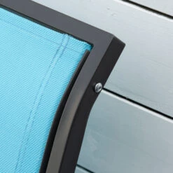 Outsunny 2-Person Outdoor Glider Bench Patio Double Swing Rocking Chair Loveseat W/Power Coated Steel Frame For Backyard Garden Porch, Blue 16 Outsunny 2-Person Outdoor Glider Bench Patio Double Swing Rocking Chair Loveseat W/Power Coated Steel Frame For Backyard Garden Porch, Blue -Outsunny UqAd4d185873d5936