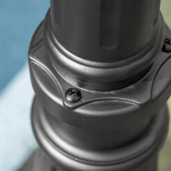 Outsunny 94.5" Solar Lamp Post Light, Dusk To Dawn Vintage Style Street Light, Aluminum Solar Powdered Lamp, PIR Motion Sensor For Garden, Lawn, Pathway, Driveway, Black -Outsunny UzHd4d1865f2cd3b5