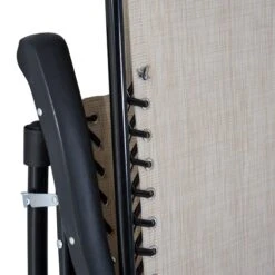 Outsunny Outdoor Folding Rocking Chair Patio Table Seating Set - Cream White -Outsunny VYs3d618243e75a0e