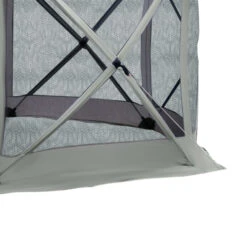 Outsunny 6-Sided Hexagon Pop Up Party Tent Gazebo With Mesh Netting Walls & Shaded Interior, 12' X 12', Beige -Outsunny Wu43d61821eaa71c4