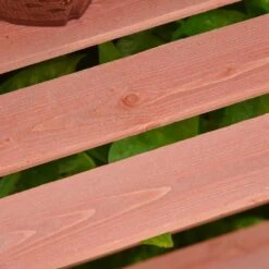 Outsunny 32" X 19" X 54" Garden Wood Cold Frame Greenhouse Flower Planter With Adjustable Shelves, Double Doors, Orange -Outsunny Wyjac617e684424fb