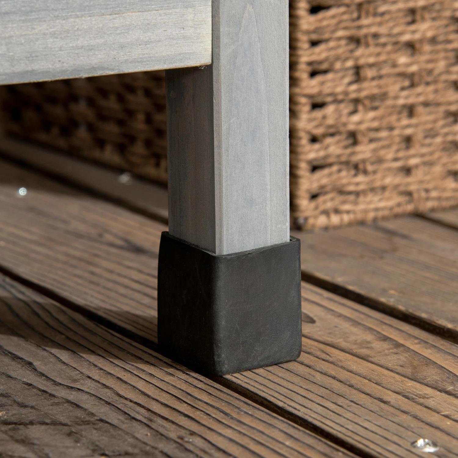 Outsunny Potting Bench Table With Faucet, Sink, Hooks And Storage Cabinet, Outdoor Prep Table Gardening Bench For Greenhouse, Garden, Patio 7 Outsunny Potting Bench Table With Faucet, Sink, Hooks And Storage Cabinet, Outdoor Prep Table Gardening Bench For Greenhouse, Garden, Patio - Image 7