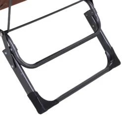 Outsunny Oxford Fabric Metal Frame Outdoor Pool Sun Lounger Lounge Chair 120°/180° - Brown 26 Outsunny Oxford Fabric Metal Frame Outdoor Pool Sun Lounger Lounge Chair 120°/180° - Brown -Outsunny YFn26917e67d6474a