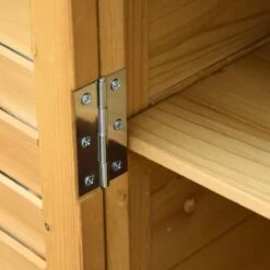 Outsunny Backyard Garden Tool Storage Shed, Outdoor Storage & Potting Bench With 2 Magnetic Close Doors & Large Interior Storage Space -Outsunny YKH1ec17e6831cea2