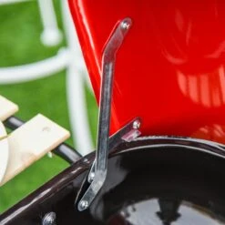 Outsunny 19” Steel Porcelain Portable Outdoor Charcoal Barbecue Grill -Outsunny Yb20d417e677ac471