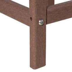 Outsunny 15" Outdoor Side Table, Square Patio Accent Table, Durable HDPE Plastic Tea Table For Adirondack Chair, Backyard, Garden, Lawn, Brown 18 Outsunny 15" Outdoor Side Table, Square Patio Accent Table, Durable HDPE Plastic Tea Table For Adirondack Chair, Backyard, Garden, Lawn, Brown -Outsunny Ymtfdc17ed30dd9e9