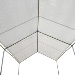 Outsunny 10'x20' Carport Heavy Duty Galvanized Car Canopy With Included Anchor Kit, 3 Reinforced Steel Cables, White -Outsunny Z0L9a817e6956c524