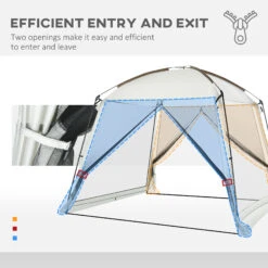 Outsunny 10' X 10' Screen House Room, UV50+ Screen Tent With 2 Doors And Carry Bag, Easy Setup, For Patios Outdoor Camping Activities -Outsunny Z1Y3de189bae98f25