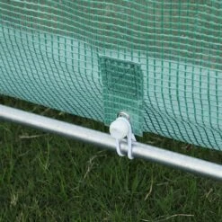 Outsunny 19.5' X 10' X 7' Outdoor Walk-in Tunnel Greenhouse, Hot House With Roll-up Windows, Zippered Door, PE Cover, Heavy Duty Steel Frame, Green 20 Outsunny 19.5' X 10' X 7' Outdoor Walk-in Tunnel Greenhouse, Hot House With Roll-up Windows, Zippered Door, PE Cover, Heavy Duty Steel Frame, Green -Outsunny amX3d6186354f9e68