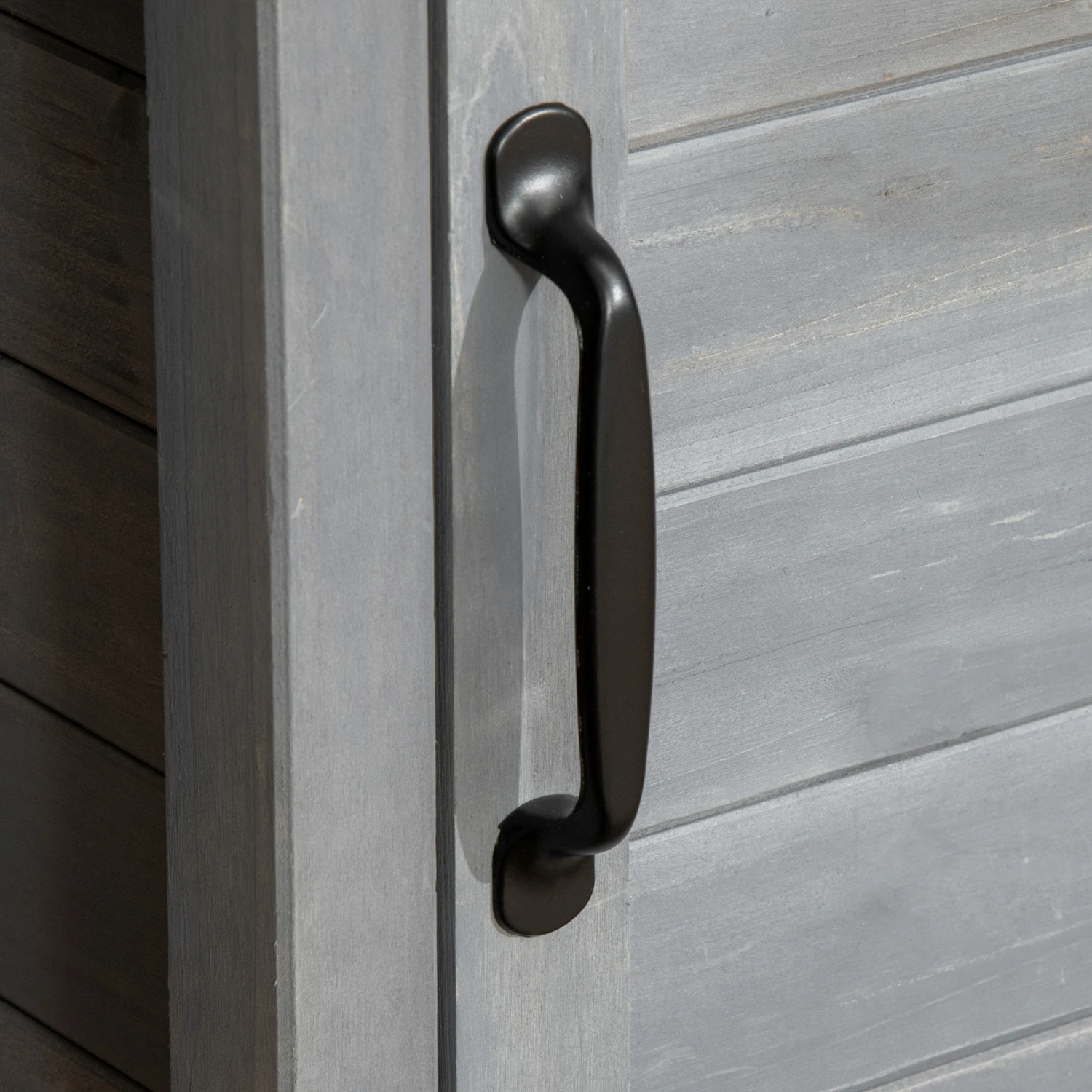 Outsunny Potting Bench Table With Faucet, Sink, Hooks And Storage Cabinet, Outdoor Prep Table Gardening Bench For Greenhouse, Garden, Patio 8 Outsunny Potting Bench Table With Faucet, Sink, Hooks And Storage Cabinet, Outdoor Prep Table Gardening Bench For Greenhouse, Garden, Patio - Image 8