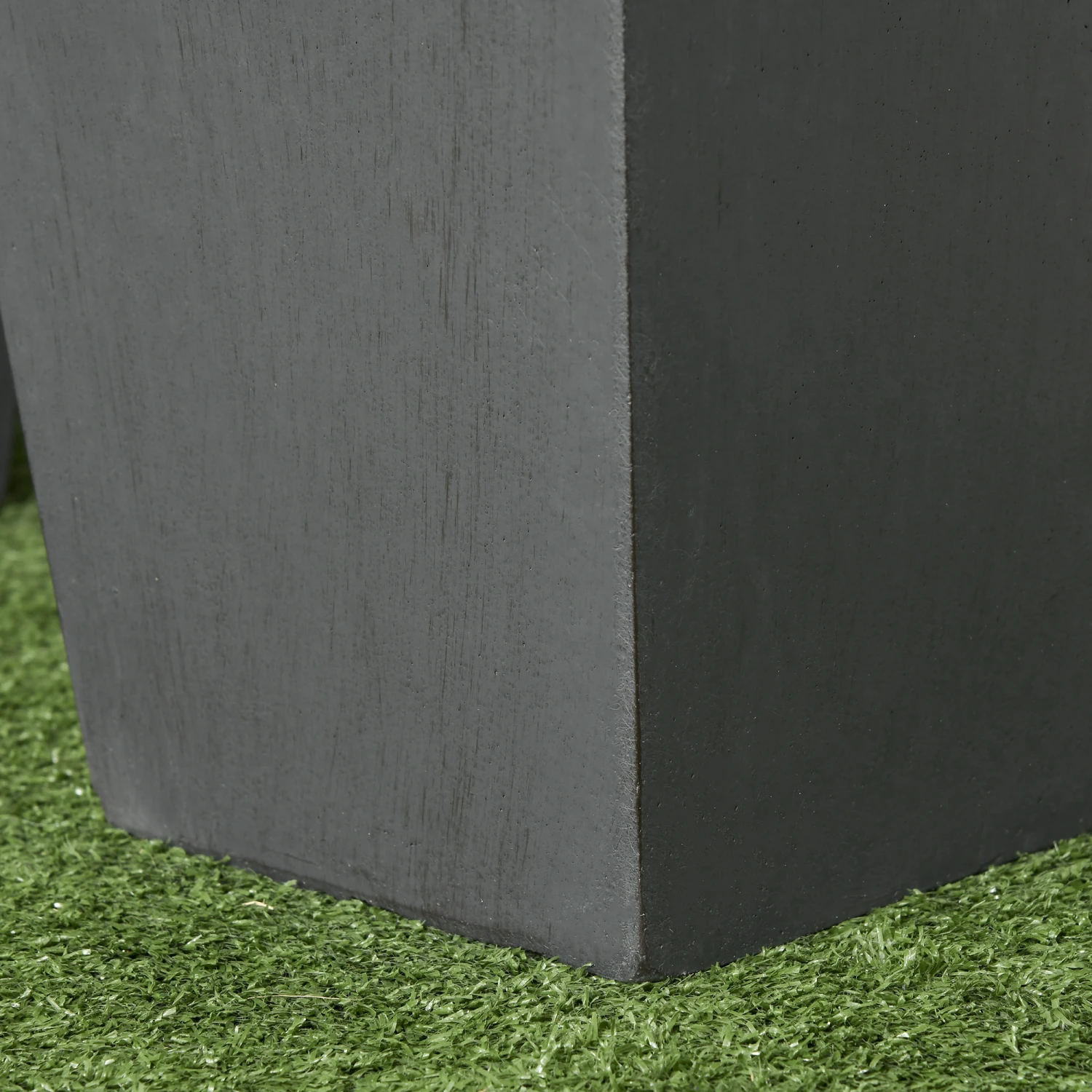 Outsunny 2-Pack Outdoor Planter Set, MgO Flower Pots With Drainage Holes, Durable & Stackable Plant Pot, 22in & 18in, For Entryway, Patio, Yard, Garden, Gray 8 Outsunny 2-Pack Outdoor Planter Set, MgO Flower Pots With Drainage Holes, Durable & Stackable Plant Pot, 22in & 18in, For Entryway, Patio, Yard, Garden, Gray - Image 8