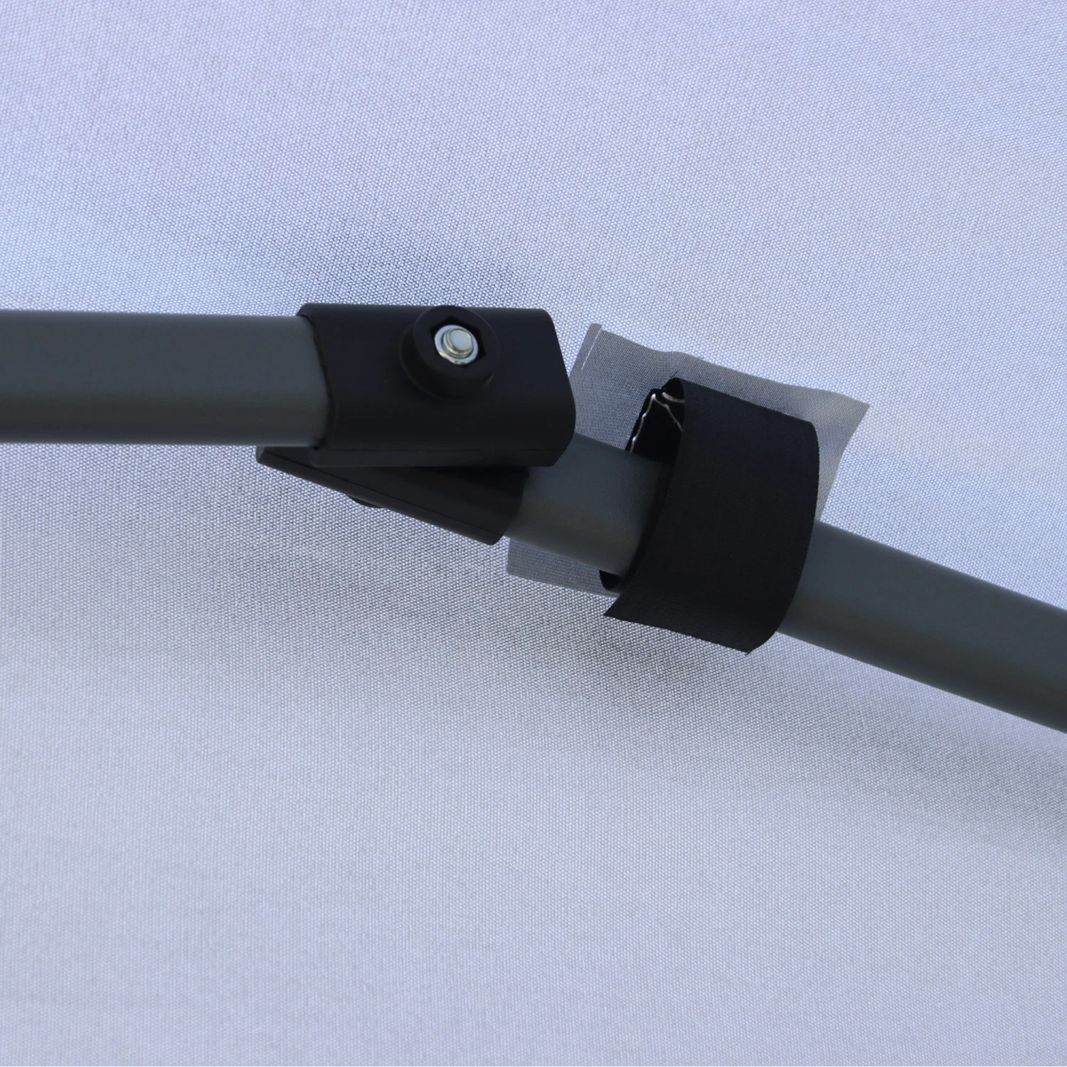 Outsunny 8' X 8' Pop Up Canopy Tent With Wheeled Carry Bag And 4 Sand Bags, Instant Sun Shelter, Tents For Parties, Height Adjustable, For Outdoor, Garden, Patio, White 11 Outsunny 8' X 8' Pop Up Canopy Tent With Wheeled Carry Bag And 4 Sand Bags, Instant Sun Shelter, Tents For Parties, Height Adjustable, For Outdoor, Garden, Patio, White - Image 11