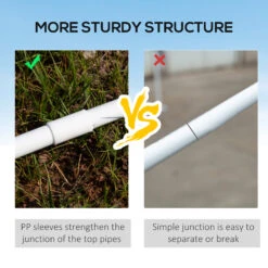 Outsunny 10' X 30' Party Tent, Event Shelter Gazebo With Removable Mesh Side Walls, Green -Outsunny d3Ma0918162b5734e