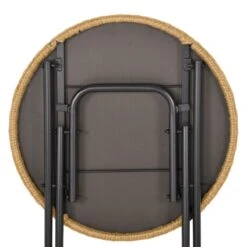 Outsunny 3 PCS Rattan Wicker Bistro Set With Easy Folding, Hand Woven Rattan Coffee Table And Chairs For Outdoor Lawn, Pool, Balcony & Garden, Natural 23 Outsunny 3 PCS Rattan Wicker Bistro Set With Easy Folding, Hand Woven Rattan Coffee Table And Chairs For Outdoor Lawn, Pool, Balcony & Garden, Natural -Outsunny dsO8b317e681f92f1