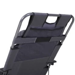 Outsunny Tanning Chair, 2-in-1 Beach Lounge Chair & Camping Chair W/ Pillow & Pocket, Adjustable Chaise For Sunbathing Outside, Patio, Poolside, Gray 27 Outsunny Tanning Chair, 2-in-1 Beach Lounge Chair & Camping Chair W/ Pillow & Pocket, Adjustable Chaise For Sunbathing Outside, Patio, Poolside, Gray -Outsunny eJF6c417e6a5728a5