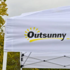 Outsunny 20' X 10' Outdoor Pop Up Canopy Tent Gazebo With 3-Level Adjustable Legs, Roller Bag, & UV-Fighting Canopy 18 Outsunny 20' X 10' Outdoor Pop Up Canopy Tent Gazebo With 3-Level Adjustable Legs, Roller Bag, & UV-Fighting Canopy -Outsunny eTtd4d17fe87ae431