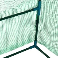 Outsunny 9' L X 3' W X 3' H Portable Tunnel Greenhouse Outdoor Garden Mini Hot House With Zipper Doors & Water/UV Cover -Outsunny ef7f0f17e69c4abda