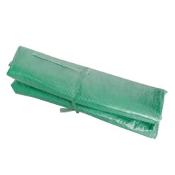 Outsunny Walk-in Tunnel Greenhouse Replacement Cover W/ Zipper Door, 11.5' X 10', Green -Outsunny f3u15d17ed3695be5