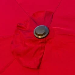 Outsunny Patio Umbrella 15' Steel Rectangular Outdoor Double Sided Market With Base, UV Sun Protection & Easy Crank For Deck Pool Patio, Wine Red -Outsunny fOHf5917e69692968