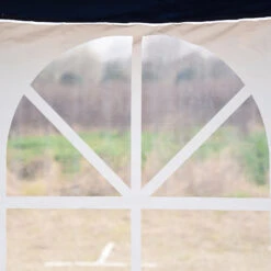 Outsunny 10' X 20' Pop Up Canopy Tent With 4 Sidewalls, Heavy Duty Tents For Parties, Outdoor Instant Gazebo With Carry Bag, For Outdoor, Garden, Patio, Blue -Outsunny fbv01517f68104a2b